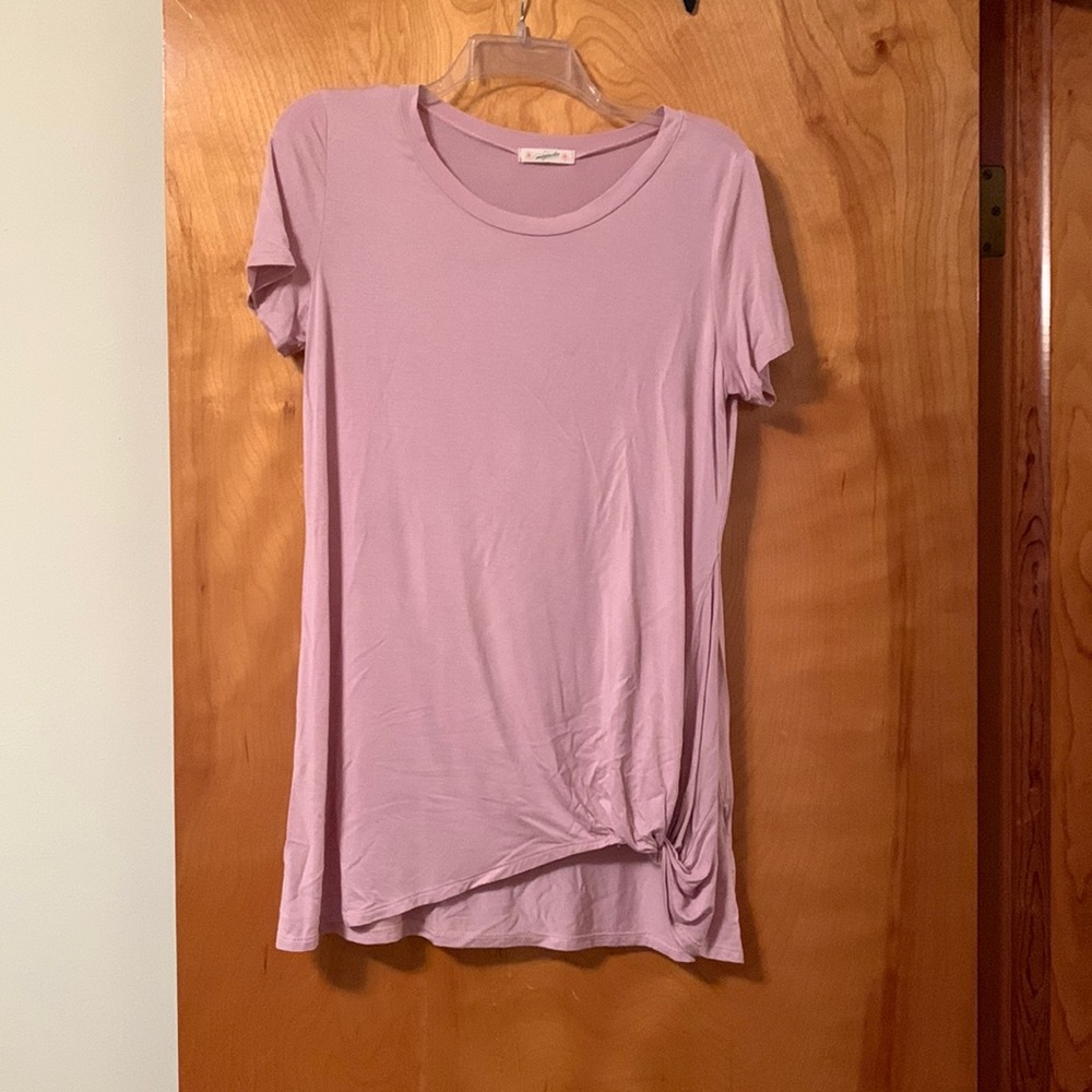 Soft rose top